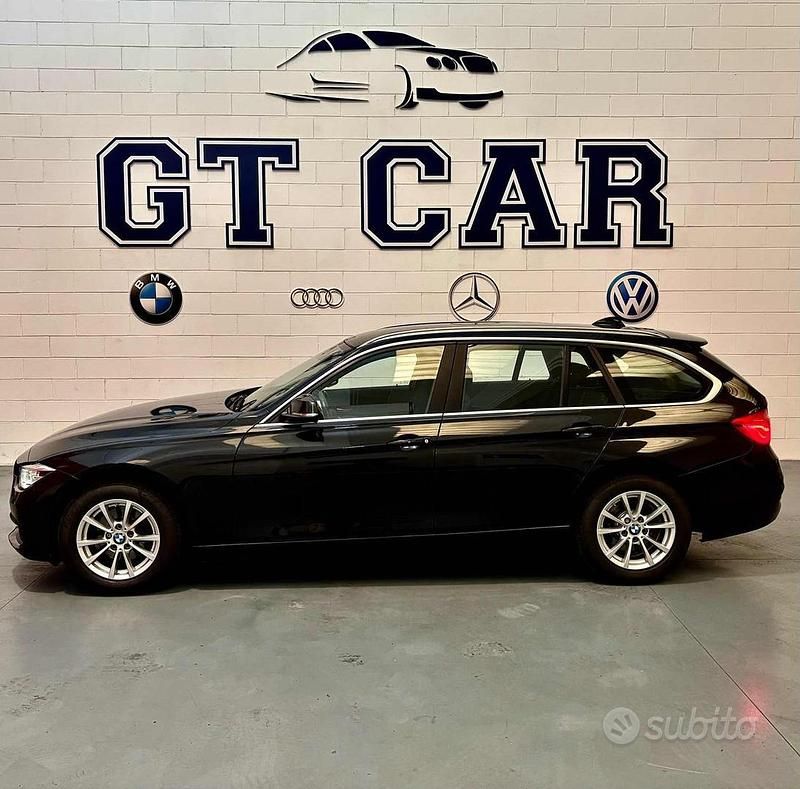 Usata BMW 316 Advantage 116 CV (85 kW) 2016 Nero Station wagon