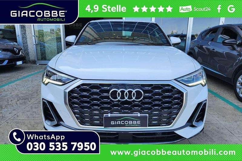 Usata Audi Q3 S-Line 150 CV (110 kW) 2021 Bianco ghiaccio SUV