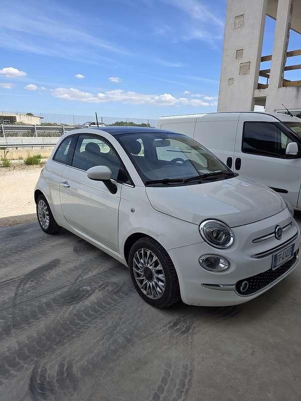 Bianco Usata 2016 Fiat 500 Lounge Due volumi | 8300 € (Buon prezzo) - Immagine 1/4