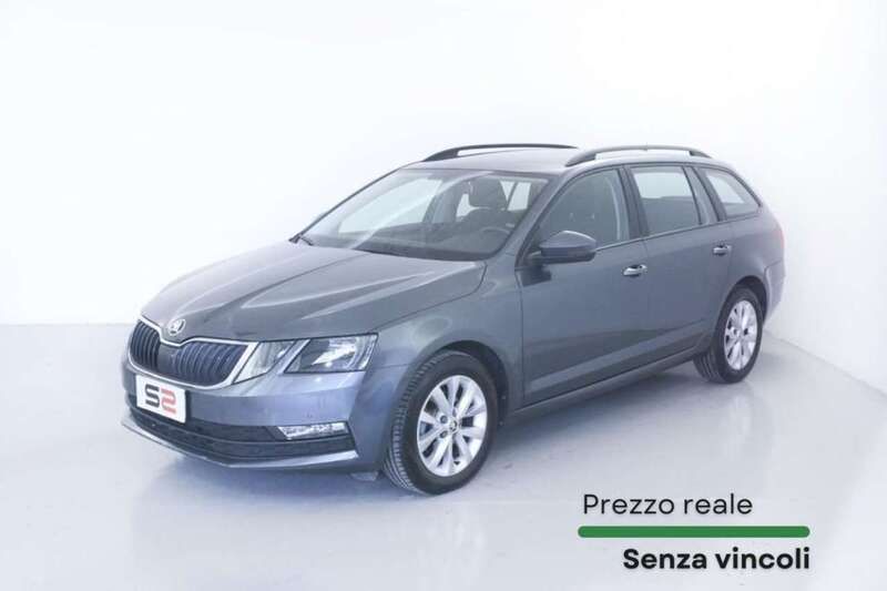 Grigio scuro metallizzato Usata 2020 Skoda Octavia Ambition Station wagon | 13.950 € (Buon prezzo) - Immagine 1/4
