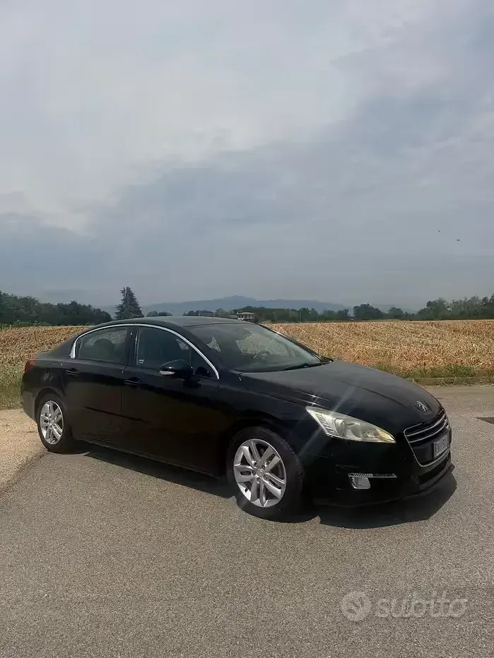 Usata Peugeot 508 Allure 163 CV (119 kW) 2012 Nero Berlina