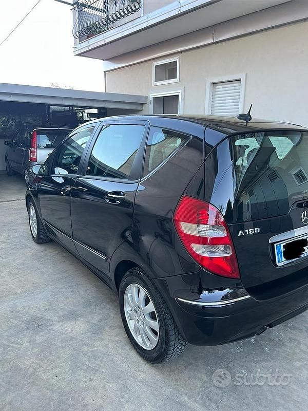 Usata Mercedes A160 Elegance 82 CV (60 kW) 2007 Nero Berlina