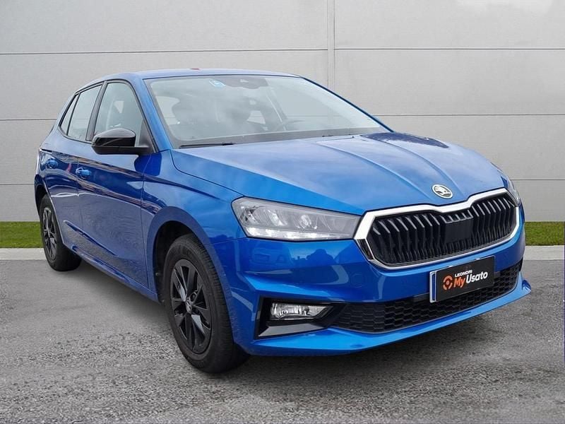 Usata Skoda Fabia Selection 95 CV (69 kW) 2025 Blu race metallizzato Berlina