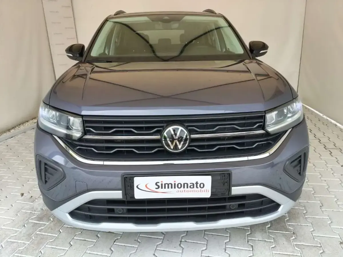 Usata VW T-Cross Goal 95 CV (69 kW) 2025 Grigio scuro SUV