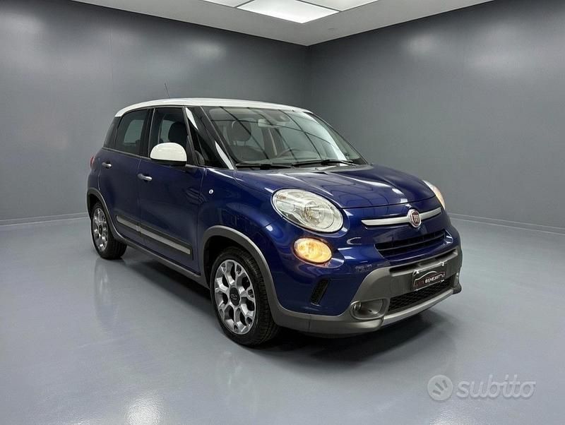 Usata Fiat 500L Trekking 95 CV (69 kW) 2016 Blu Monovolume