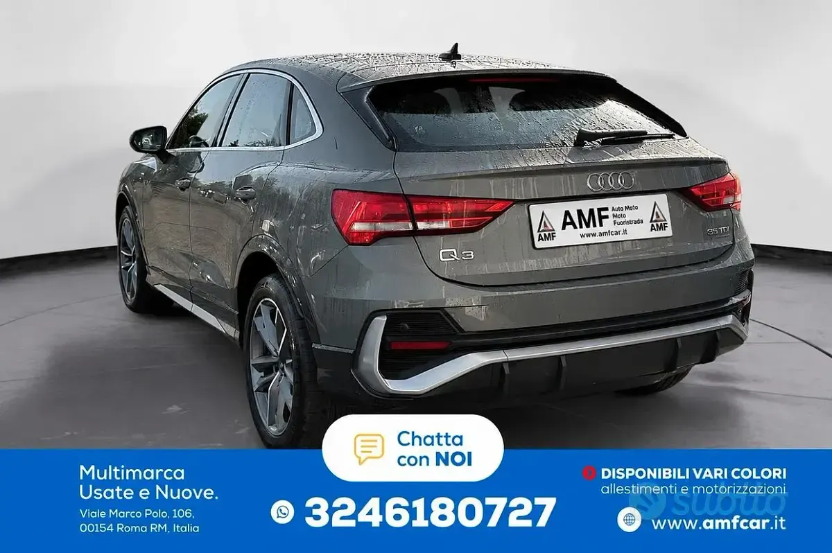 Usata Audi Q3 Sportback S-Line 150 CV (110 kW) 2023 Grigio SUV