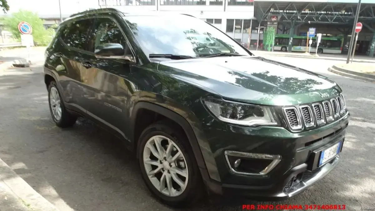 Usata Jeep Compass Limited 150 CV (110 kW) 2021 Verde SUV