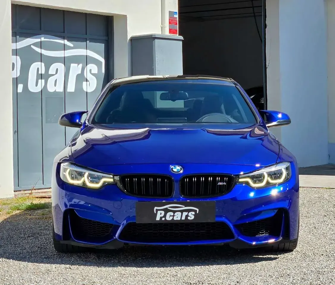 Usata BMW M4 431 CV (317 kW) 2020 Blu notte Coupé
