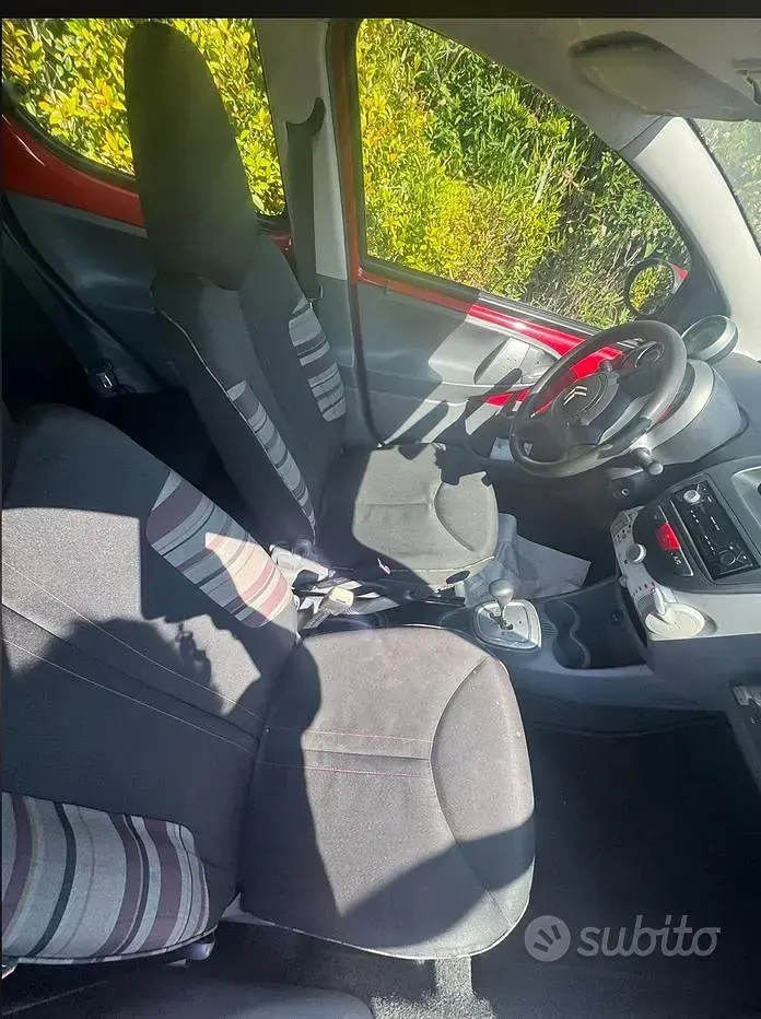 Usata Citroën C1 68 CV (50 kW) 2009 Rosso Utilitaria