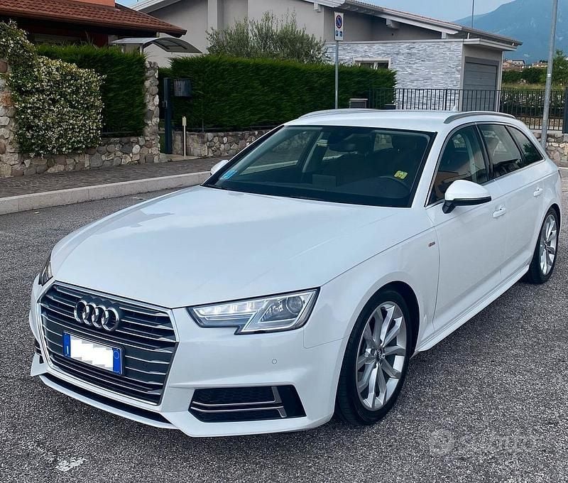 Bianco Usata 2018 Audi A4 Sport Station wagon | 17.000 € (Buon prezzo) - Immagine 1/4