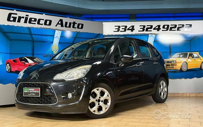 Usata Citroën C3 Exclusive 70 CV (51 kW) 2012 Nero Utilitaria