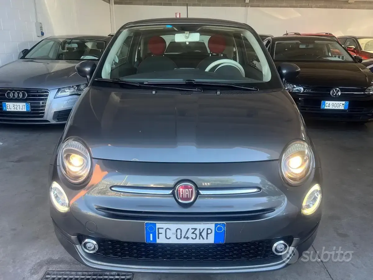 Usata Fiat 500 69 CV (50 kW) 2016 Grigio Utilitaria