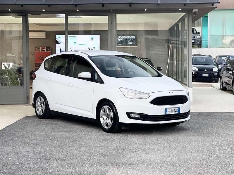 Usata Ford C-MAX 120 CV (88 kW) 2016 Bianco Monovolume
