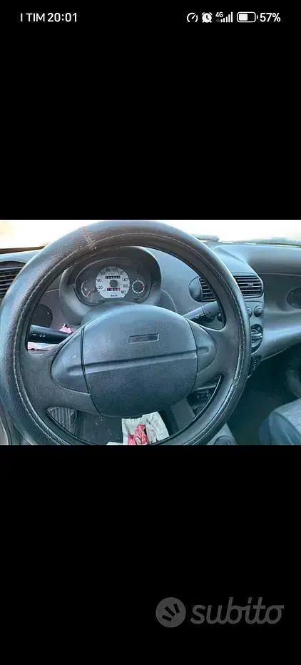 Usata Fiat Seicento 54 CV (39 kW) 1999 Grigio Utilitaria