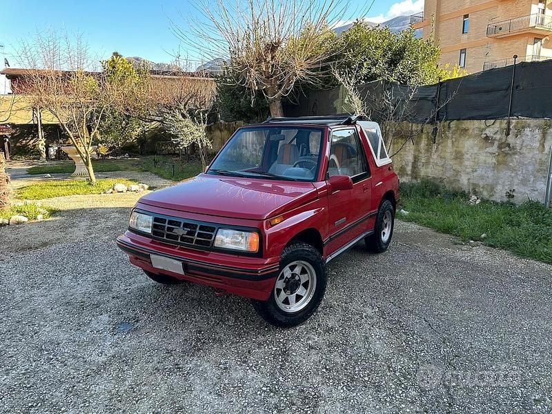 Usata Suzuki Vitara 1989 Rosso Cabrio