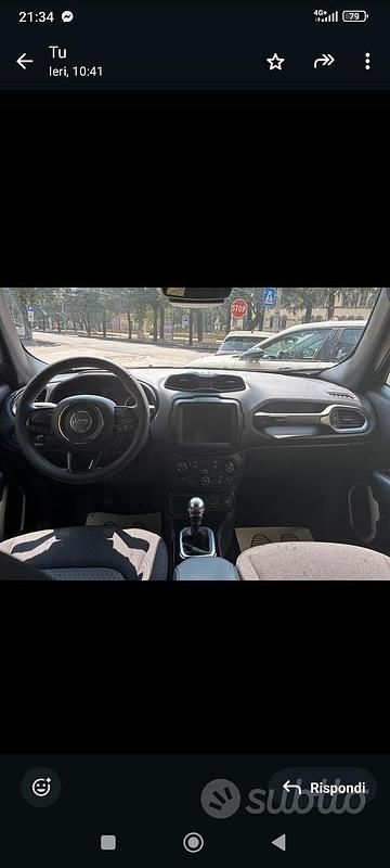 Usata Jeep Renegade 130 CV (95 kW) 2021 Grigio SUV