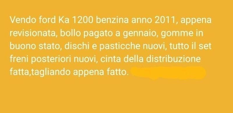 Usata Ford Ka 69 CV (50 kW) 2011 Utilitaria
