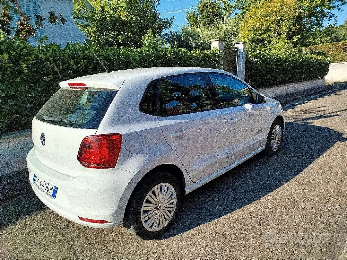 Usata VW Polo 75 CV (55 kW) 2016 Bianco Berlina