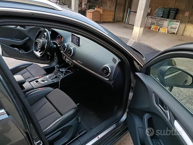 Usata Audi A3 S-Line 150 CV (110 kW) 2016 Grigio Berlina