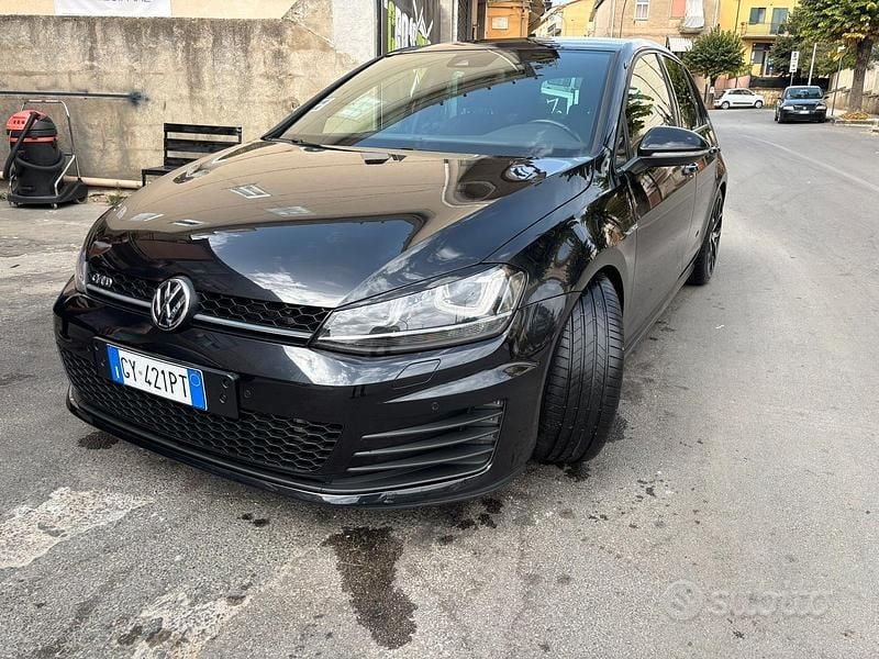 Usata VW Golf VII GTD 184 CV (135 kW) 2015 Nero Berlina