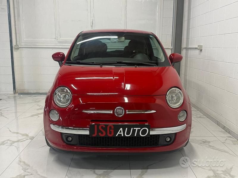 Usata Fiat 500 Sport 101 CV (74 kW) 2009 Rosso Cabrio