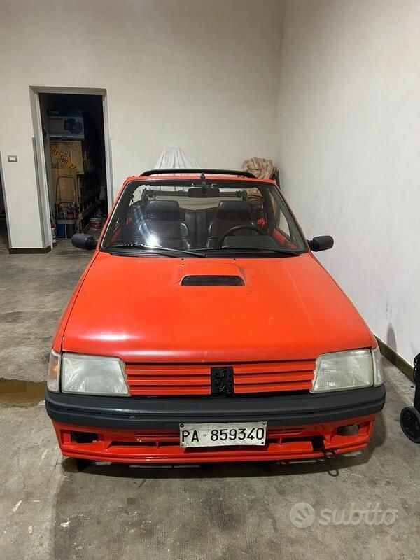 Usata Peugeot 205 49 CV (36 kW) 1986 Cabrio