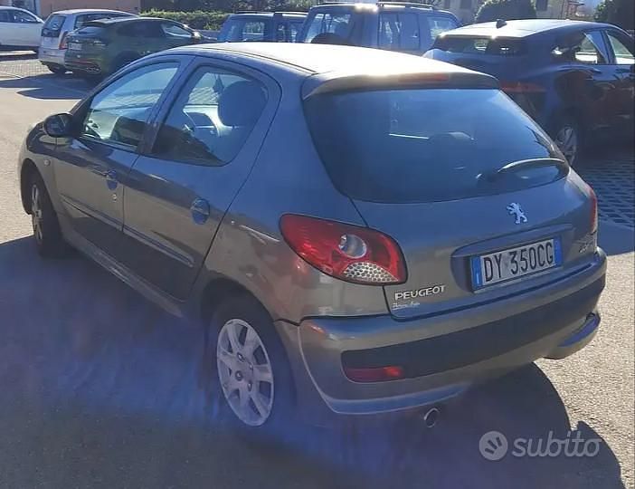 Usata Peugeot 206 60 CV (44 kW) 2009 Grigio Berlina