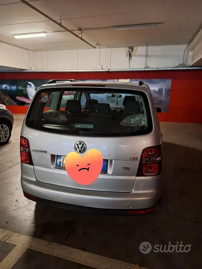 Usata VW Touran 101 CV (74 kW) 2008 Grigio Monovolume