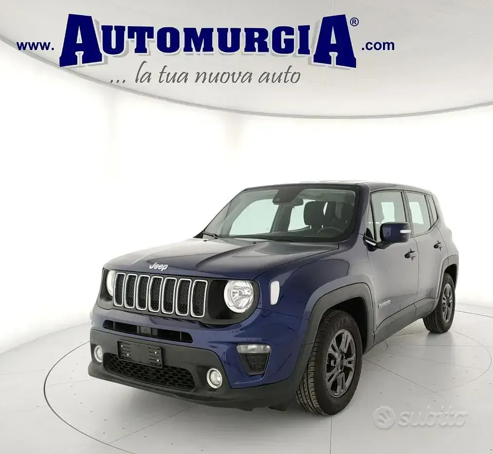 Usata Jeep Renegade Longitude 120 CV (88 kW) 2020 Blu SUV
