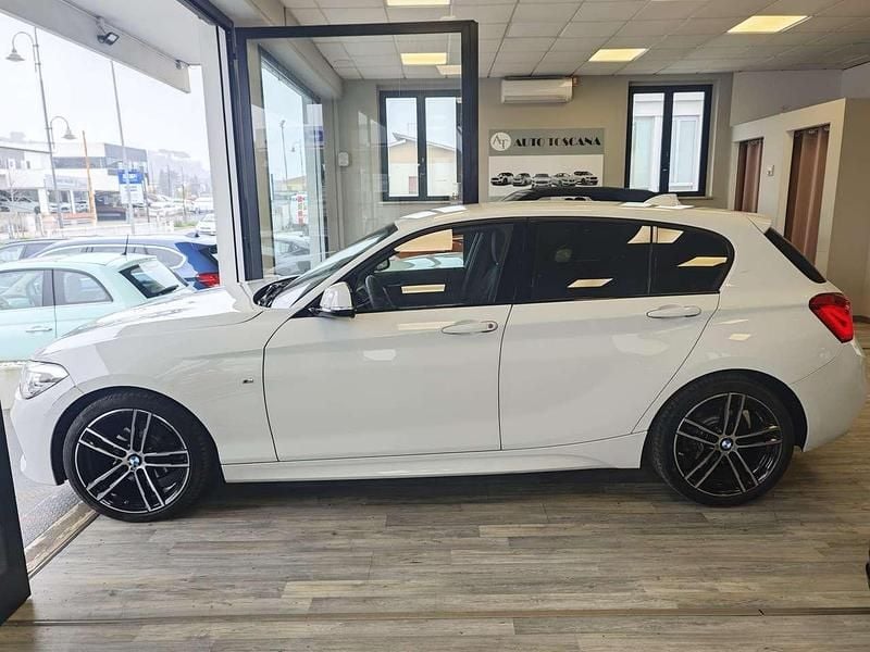 Usata BMW 116 M Sport 116 CV (85 kW) 2018 Bianco Utilitaria