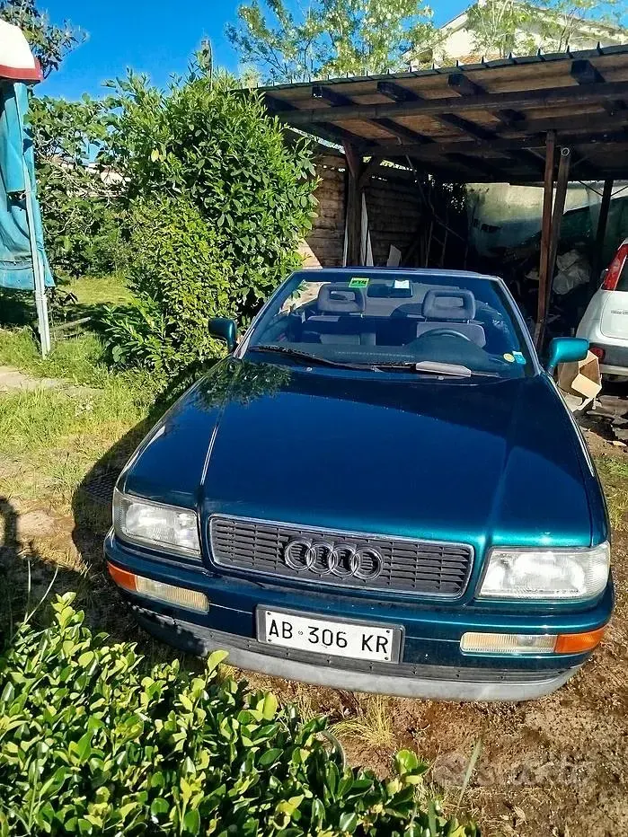 Usata Audi 80 116 CV (85 kW) 1994 Verde Cabrio