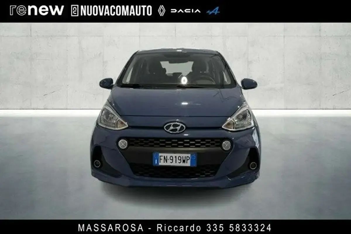 Usata Hyundai i10 67 CV (49 kW) 2018 Blusilver Utilitaria