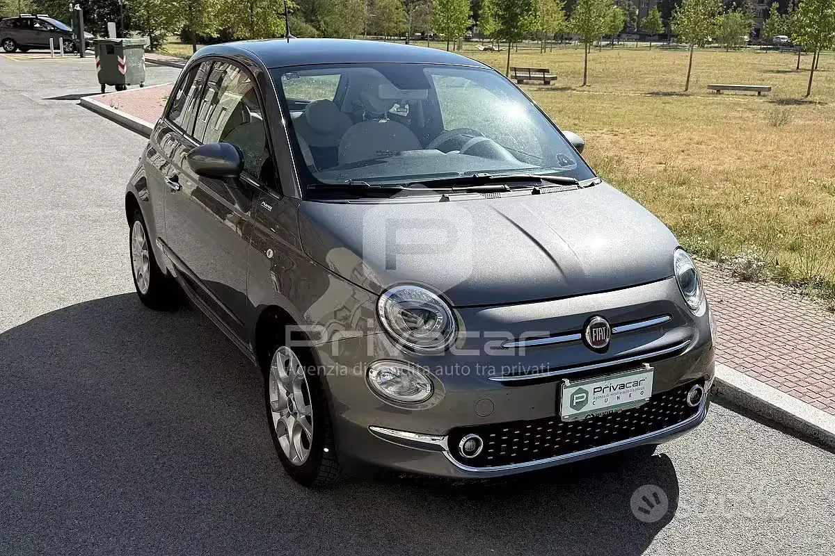 Usata Fiat 500 Lounge 69 CV (50 kW) 2019 Grigio Utilitaria