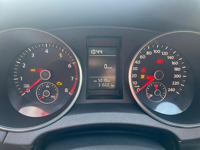 Usata VW Golf VI 122 CV (89 kW) 2009 Nero Utilitaria