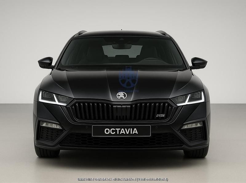 Usata Skoda Octavia RS 265 CV (194 kW) 2025 Nero Station wagon