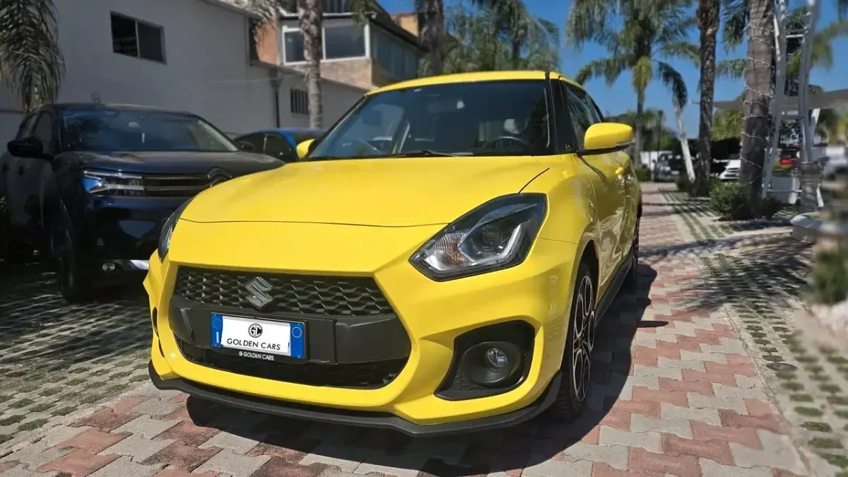 Usata Suzuki Swift Sport 129 CV (94 kW) 2021 Giallo Utilitaria