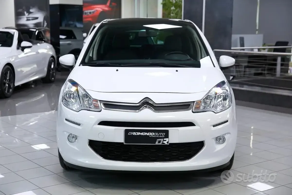 Usata Citroën C3 PureTech 82 CV (60 kW) 2016 Bianco Utilitaria
