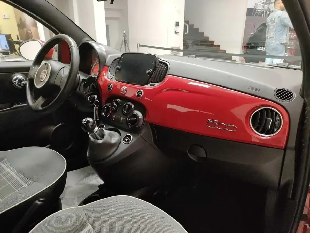Usata Fiat 500 Lounge 69 CV (50 kW) 2021 Rosso Utilitaria