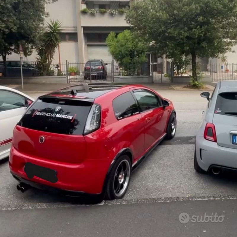 Usata Abarth Grande Punto 155 CV (114 kW) 2007 Rosso Utilitaria