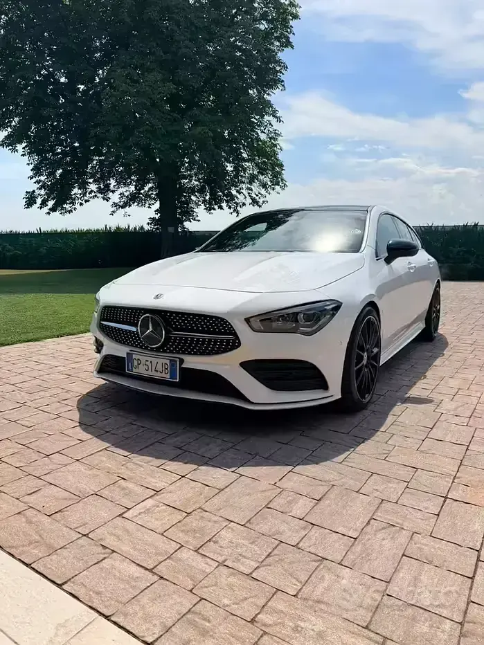 Usata Mercedes CLA200 150 CV (110 kW) 2023 Bianco Coupé