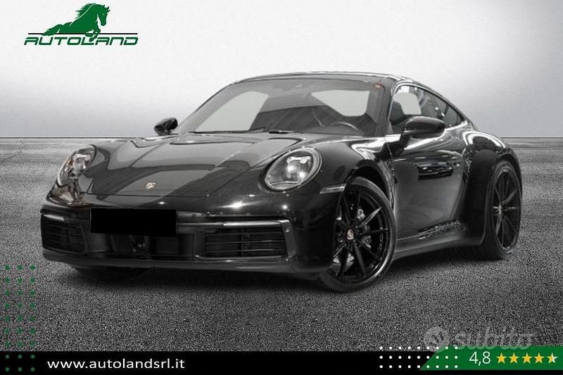 Nero metallizzato Usata 2019 Porsche 911 Carrera 4 Coupé | 121.490 € (Buon prezzo) - Immagine 1/4