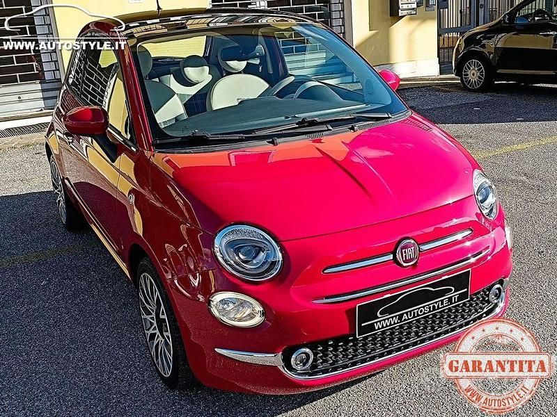 Usata Fiat 500 Lounge 69 CV (50 kW) 2016 Rosso Utilitaria