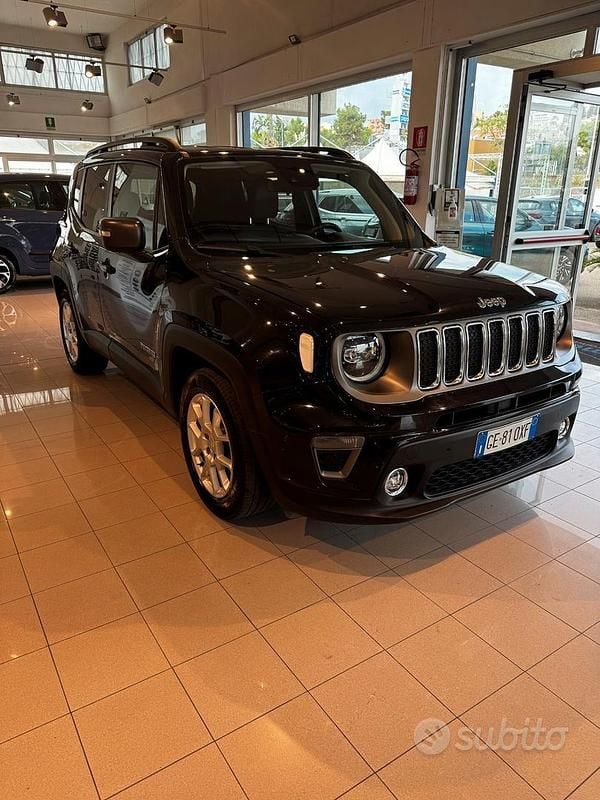Usata Jeep Renegade Limited 131 CV (96 kW) 2021 Nero SUV