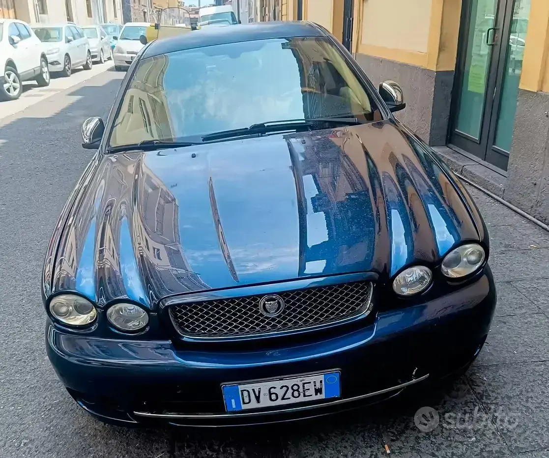 Usata Jaguar X-type 145 CV (106 kW) 2008 Blu Berlina