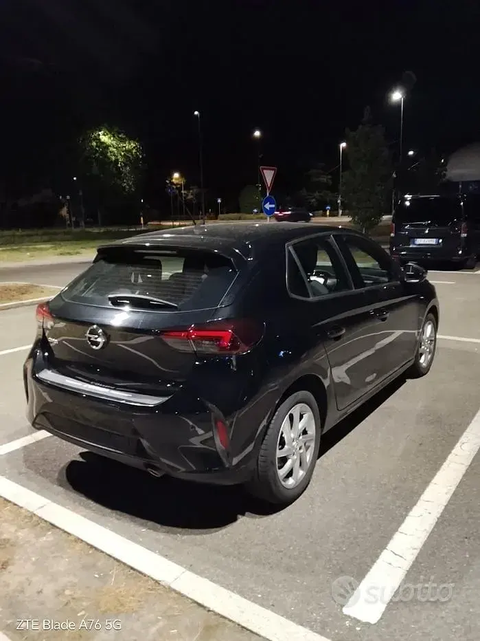 Usata Opel Corsa GS Line 101 CV (74 kW) 2020 Nero Utilitaria