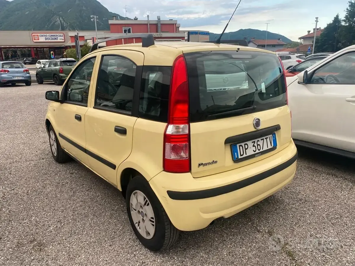 Usata Fiat Panda Dynamic 60 CV (44 kW) 2008 Giallo Utilitaria
