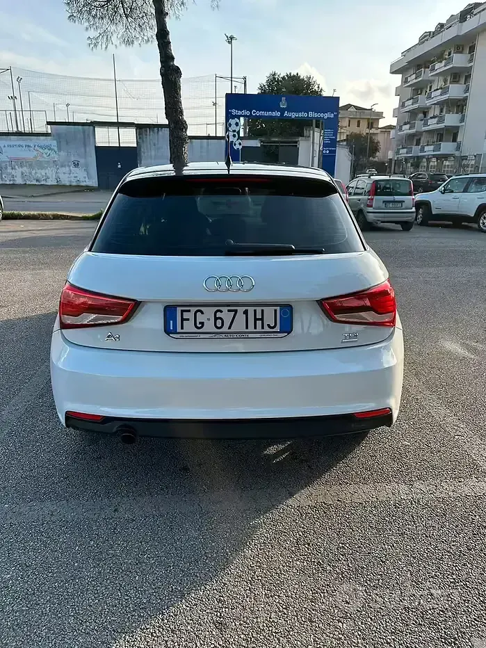 Usata Audi A1 90 CV (66 kW) 2016 Bianco Utilitaria