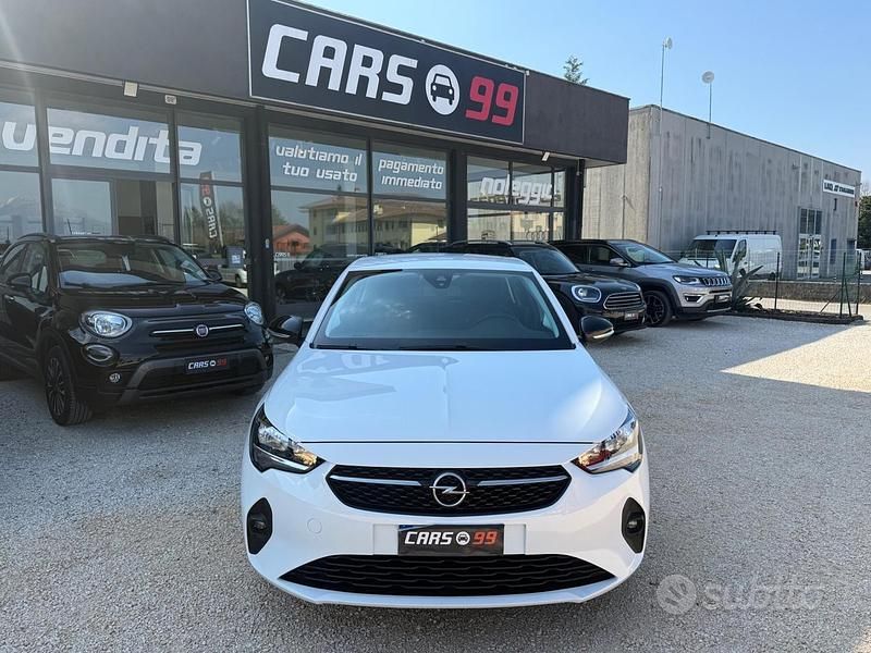 Usata Opel Corsa Elegance 75 CV (55 kW) 2021 Blu Utilitaria