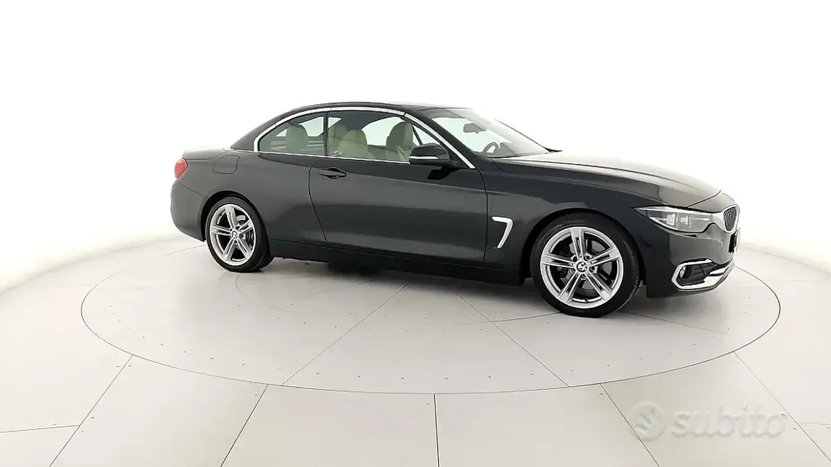 Usata BMW 420 Cabriolet Luxury Line 190 CV (139 kW) 2019 Nero Cabrio