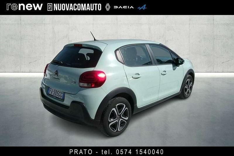Usata Citroën C3 Feel 68 CV (50 kW) 2019 Verde Utilitaria